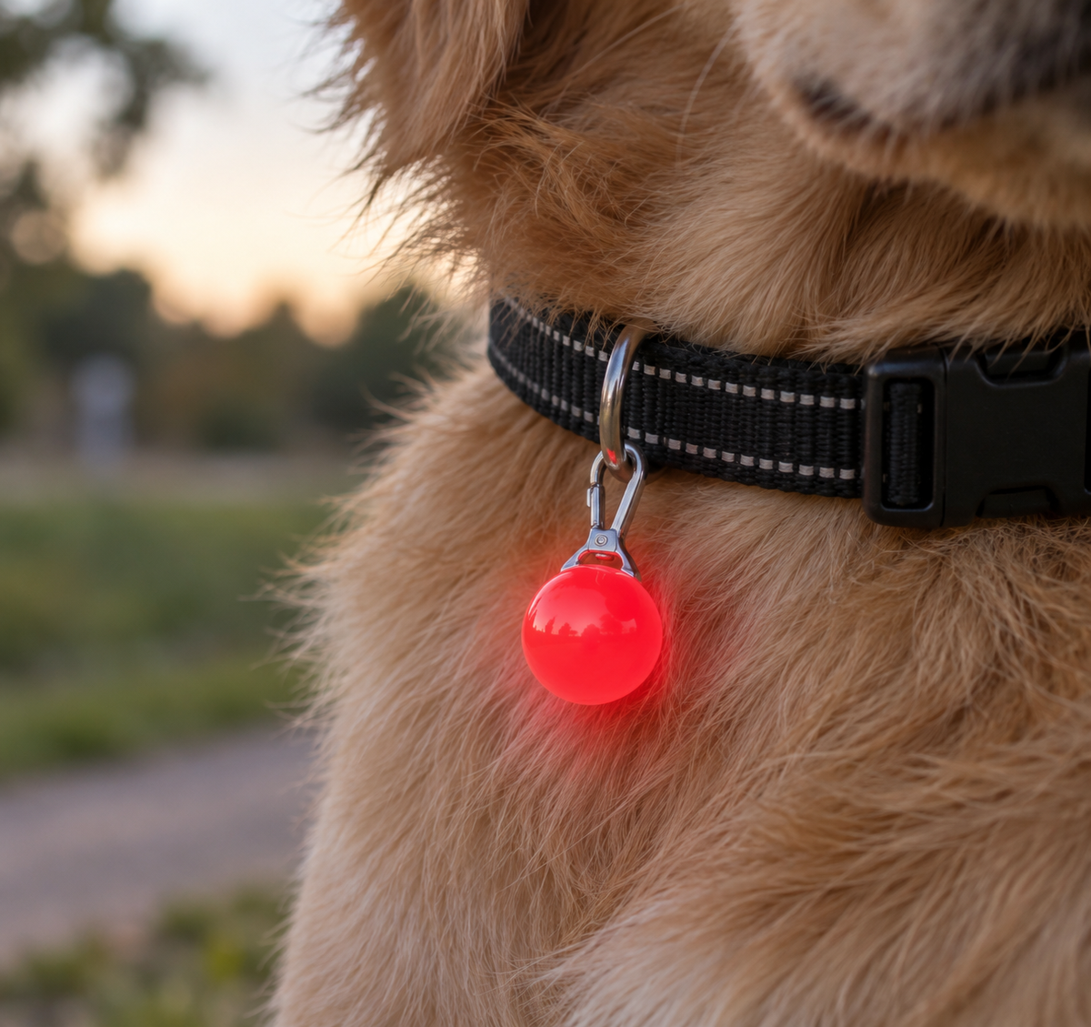 LED Pet Collar Light for Dogs & Cats – LeadMate™
