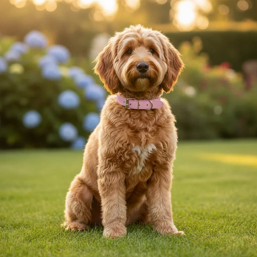 Leather Adjustable Dog Collar – FlexFresh™