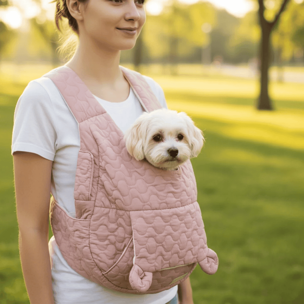 Front-Carry Pet Carrier for Small Dogs & Cats – CarrySelect™