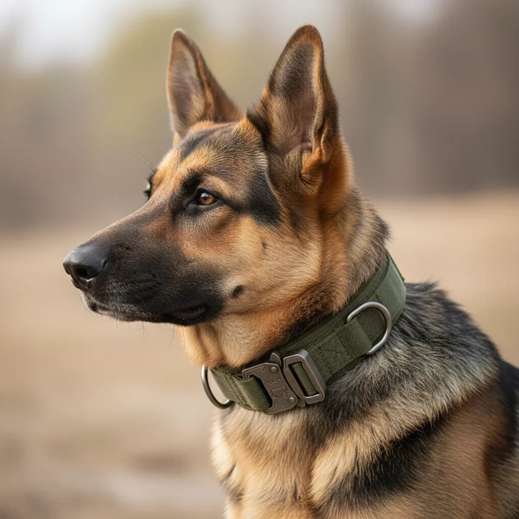 Shock-Absorbing Dog Collar & Leash Set – WalkPlus™