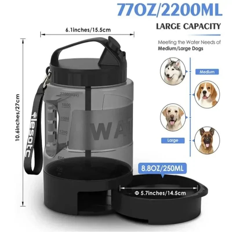 Portable Dog Water Bottle – AquaMate™