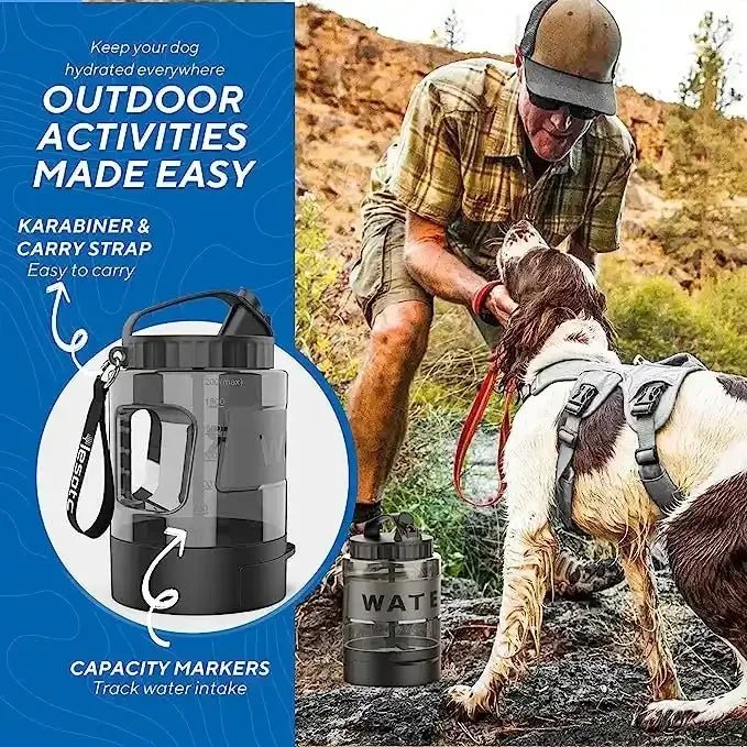 Portable Dog Water Bottle – AquaMate™