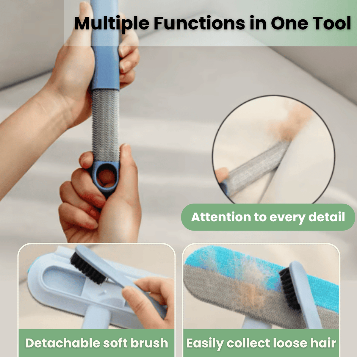3-in-1 Pet Hair Remover for Dogs & Cats – FreshPath™