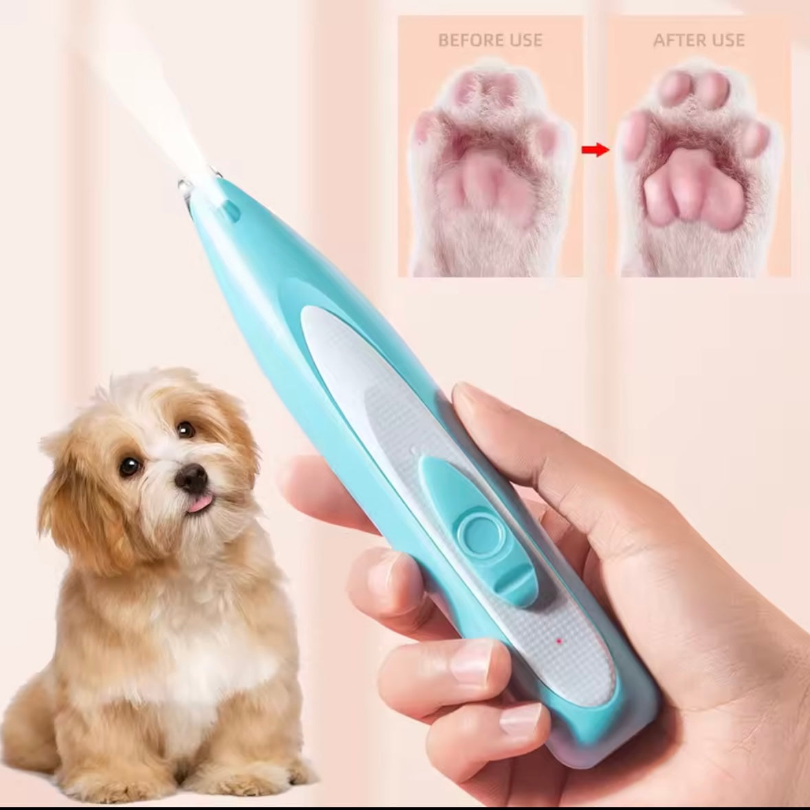 Electric Paw & Fur Trimmer for Pets – NailCraft™