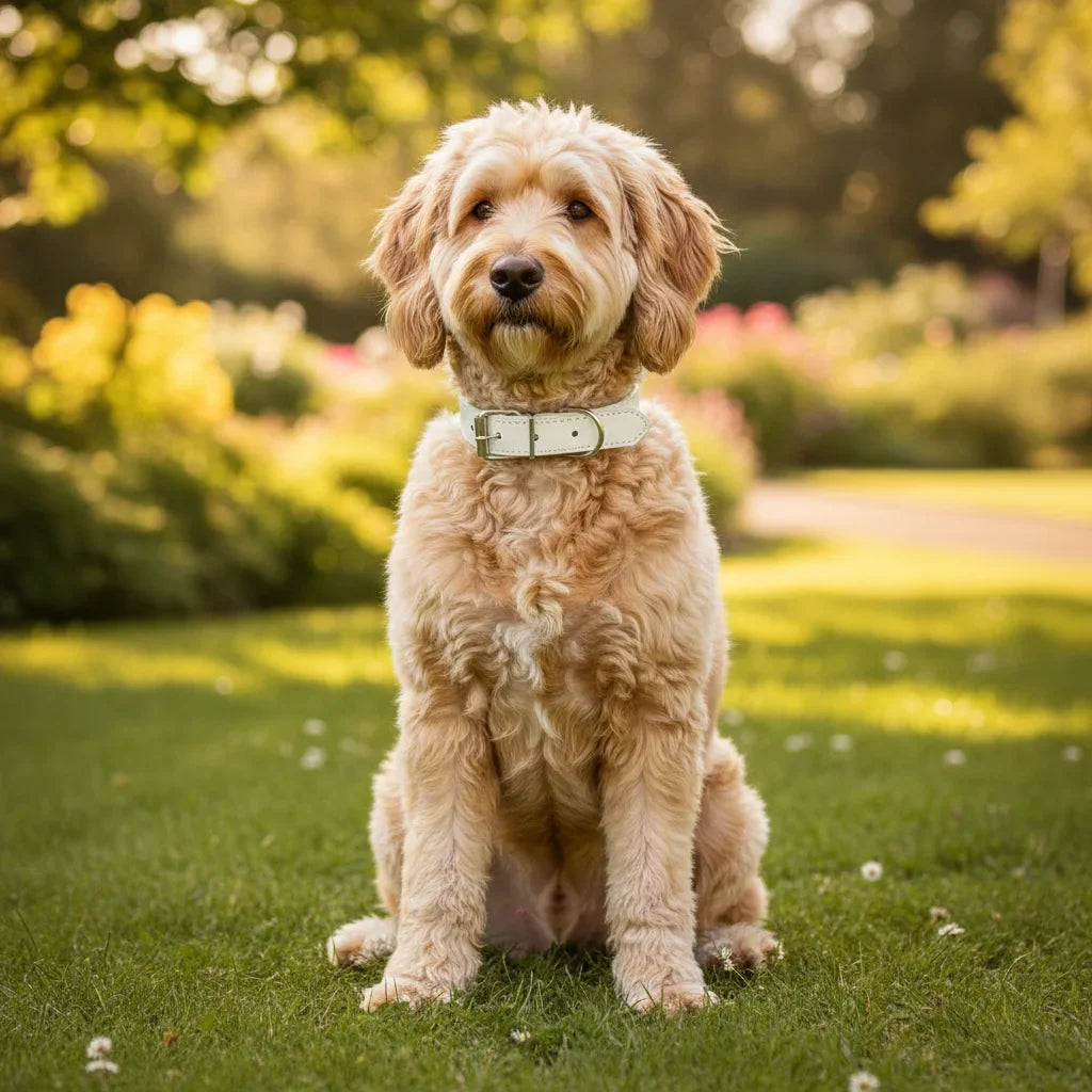 Leather Adjustable Dog Collar – FlexFresh™