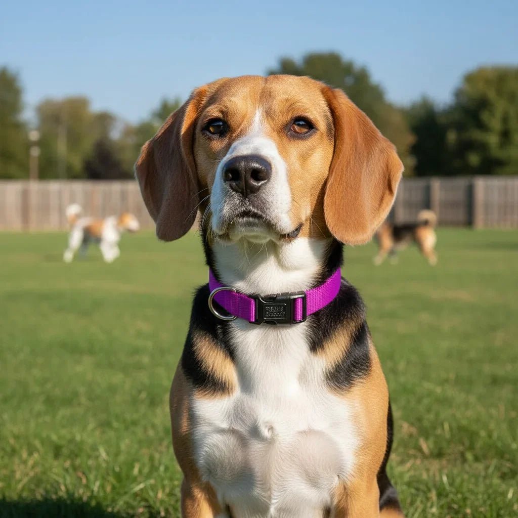 Nylon Adjustable Dog & Cat Collar – PawSphere™