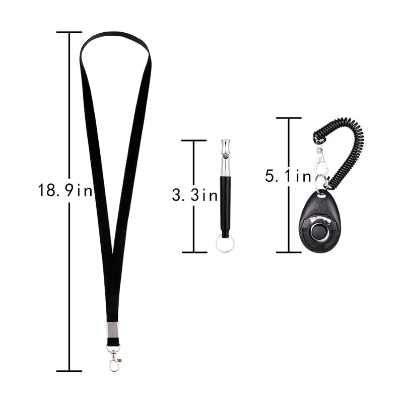 Dog Training Clicker & Whistle Set – CareQuest™