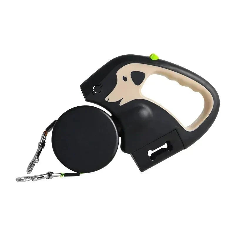3-in-1 Dual Dog Leash with Flashlight – RouteLink™