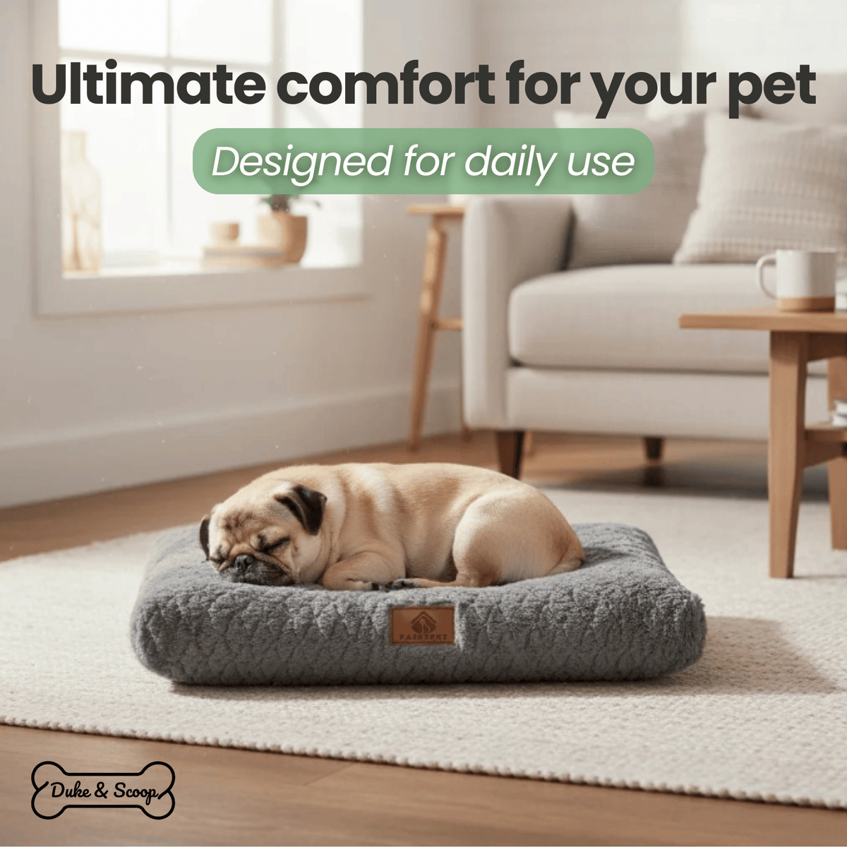 Orthopedic Dog Cushion Bed – DreamPeak™