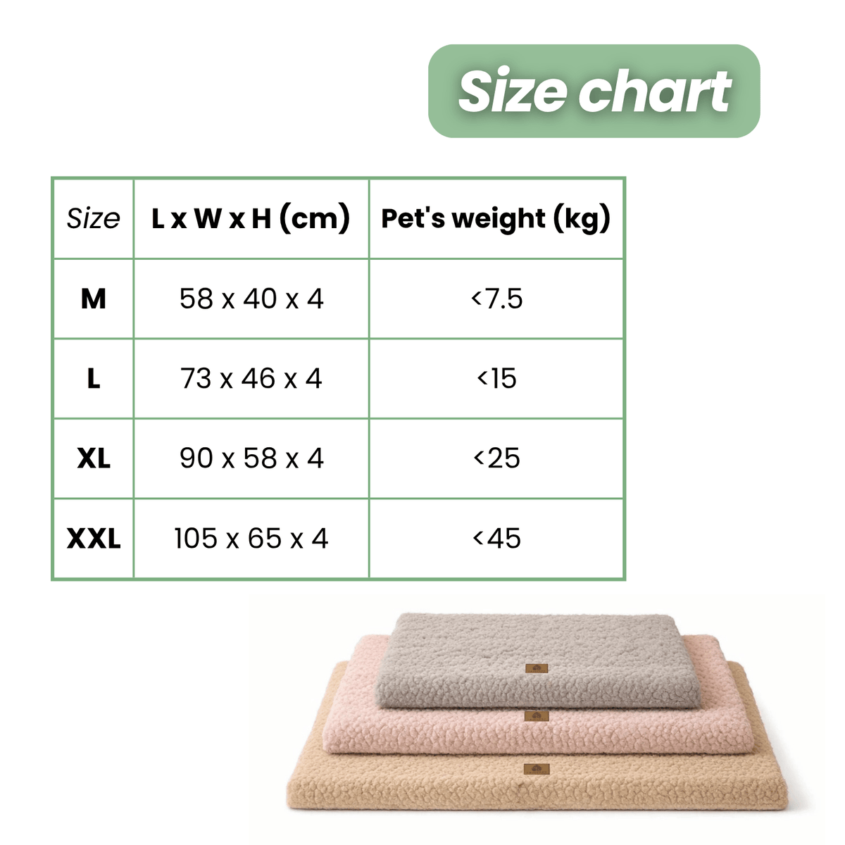 Orthopedic Dog Cushion Bed – DreamPeak™