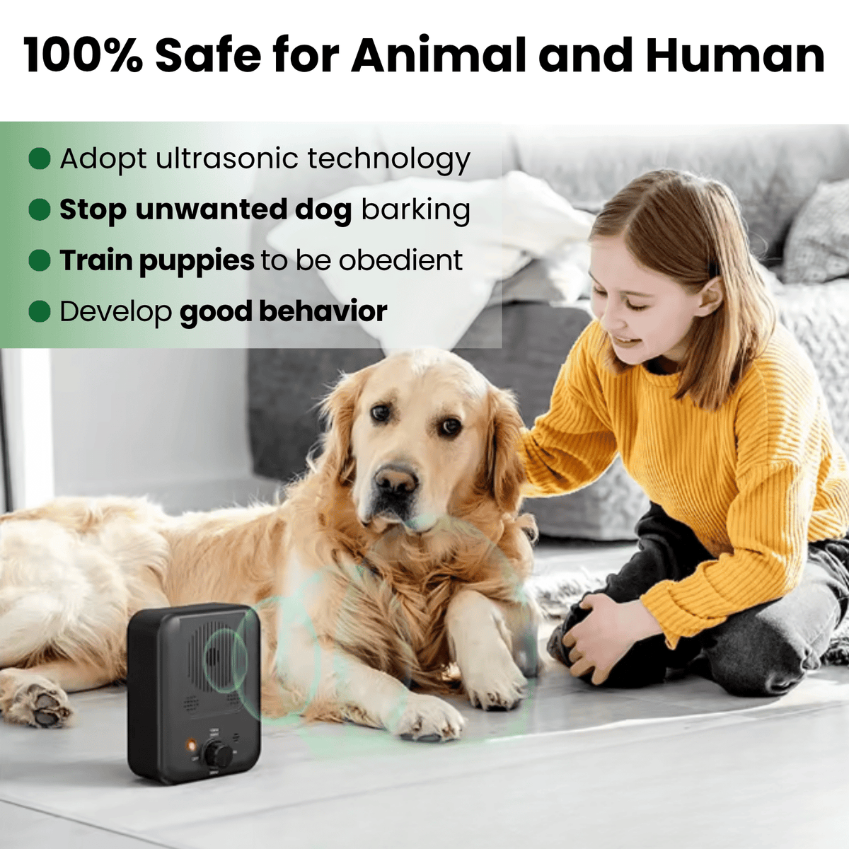 Ultrasonic Anti-Bark Device for Dogs – ControlBalance™