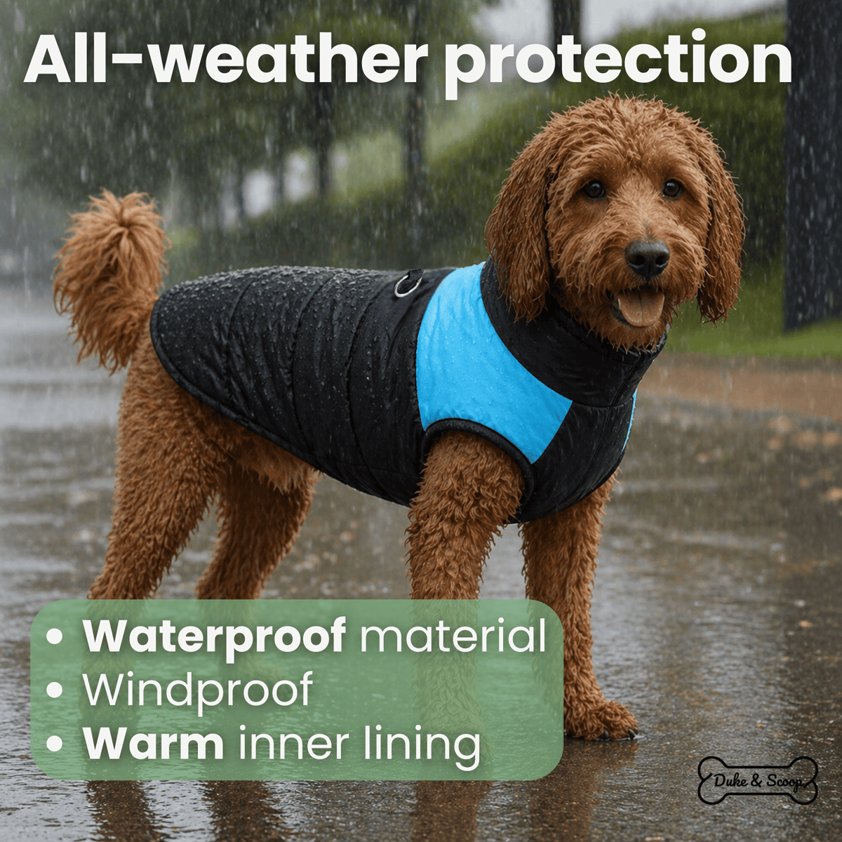 Waterproof Warm Dog Winter Coat – WarmFit™