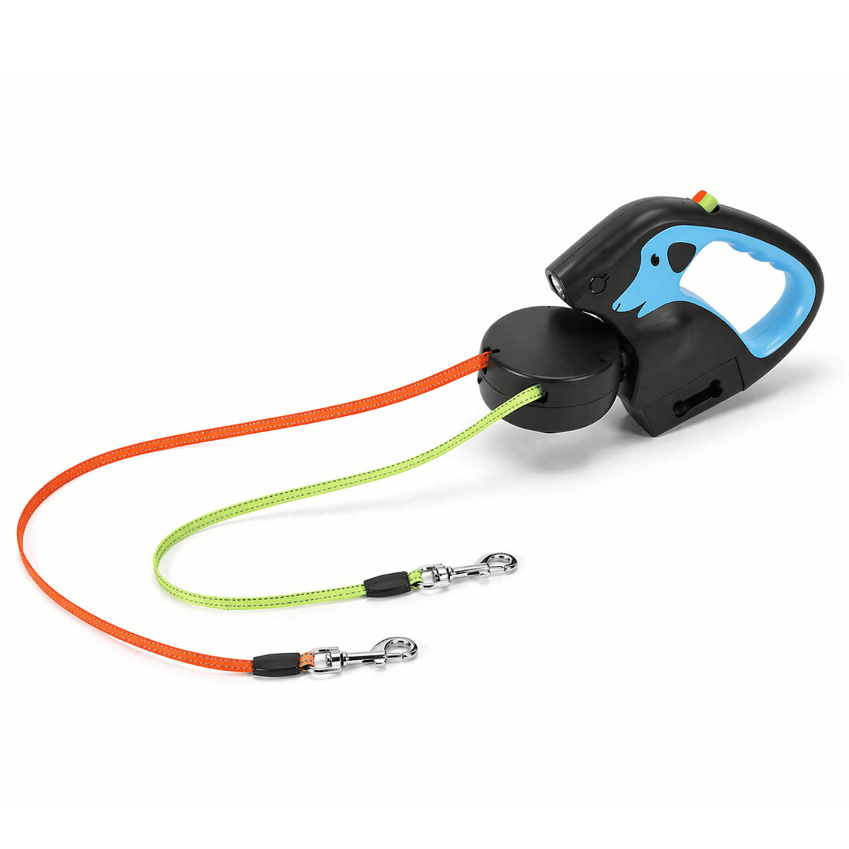 3-in-1 Dual Dog Leash with Flashlight – RouteLink™