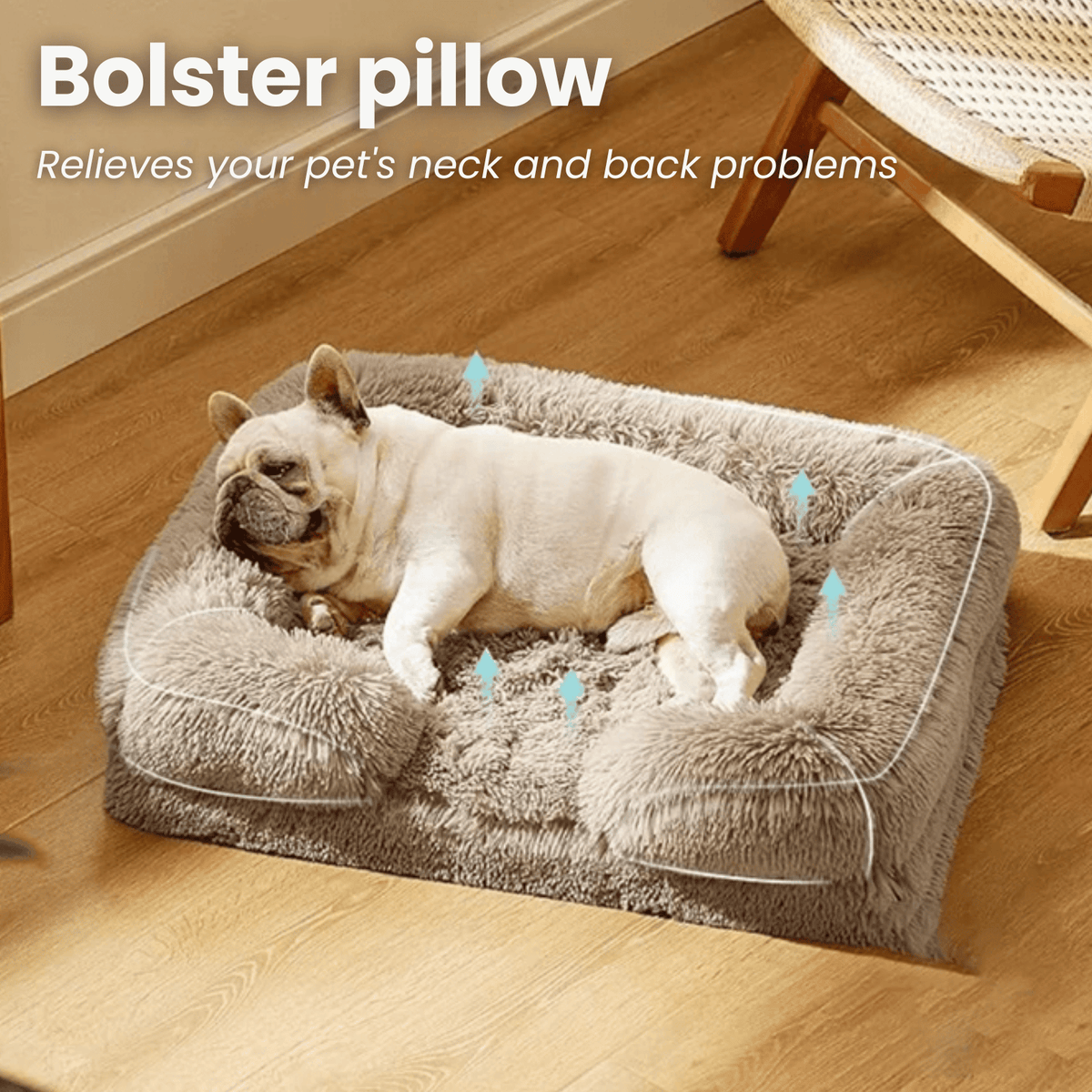 Orthopedic Pet Bed for Dogs & Cats – NestPath™