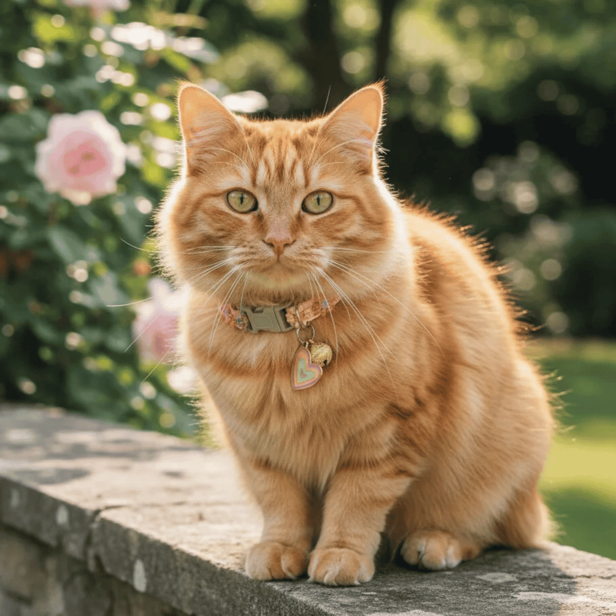 Nylon Adjustable Cat Collar with Bell – HoldStyle™