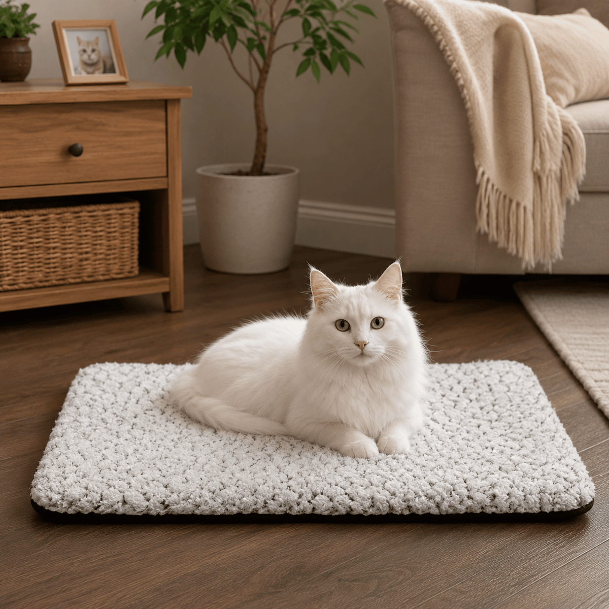 Self-Heating Pet Comfort Mat – LoungeEssentials™
