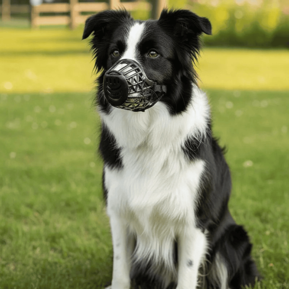 Breathable Adjustable Dog Muzzle – WalkComfort™