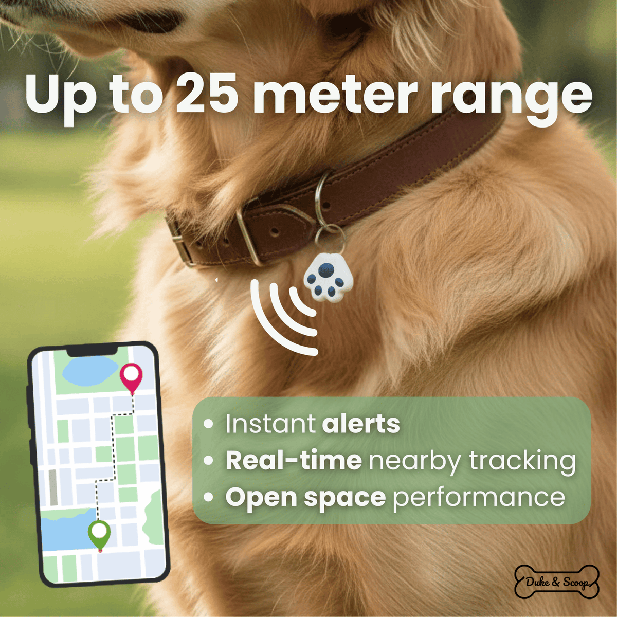 Mini Bluetooth Pet Tracker – TraceSphere™