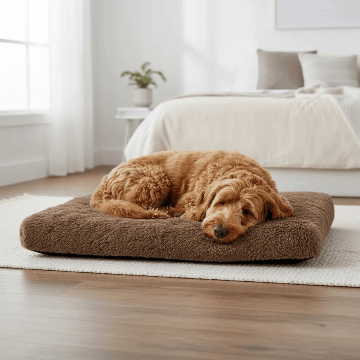 Plush Orthopedic Pet Bed Mat – RestActive™