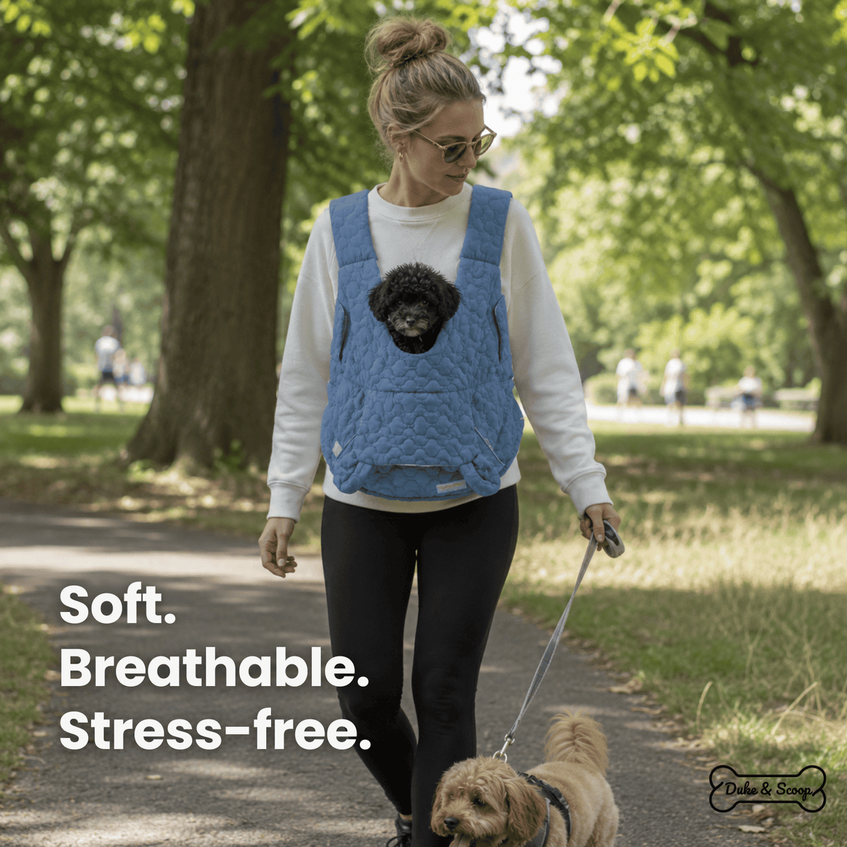 Front-Carry Pet Carrier for Small Dogs & Cats – CarrySelect™
