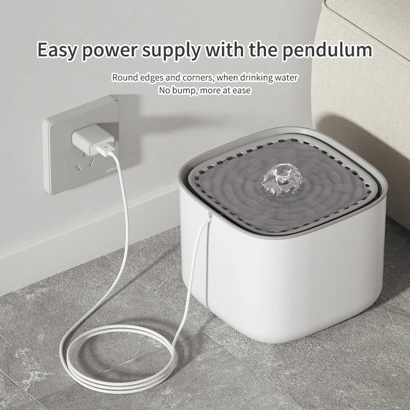3L Automatic Cat Water Fountain – QuenchPath™