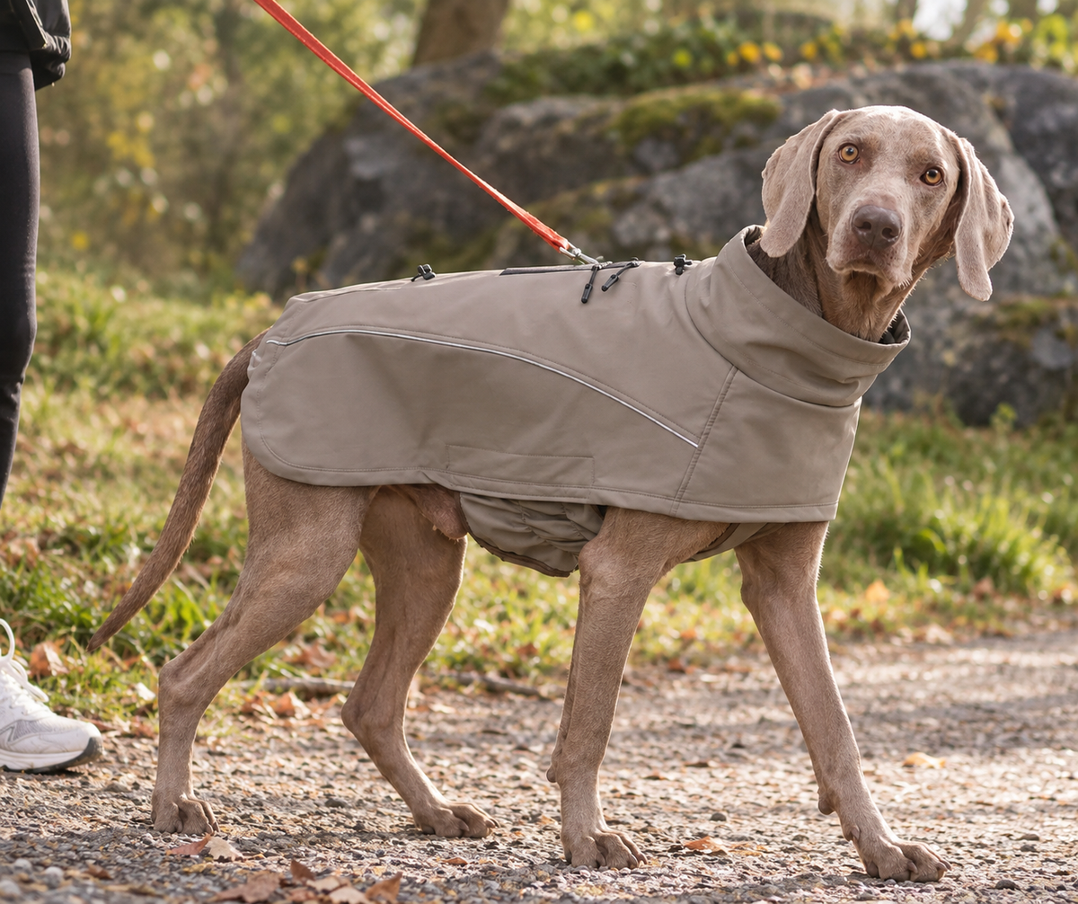 Tailented WrapMate™ – Reflective Waterproof Dog Coat