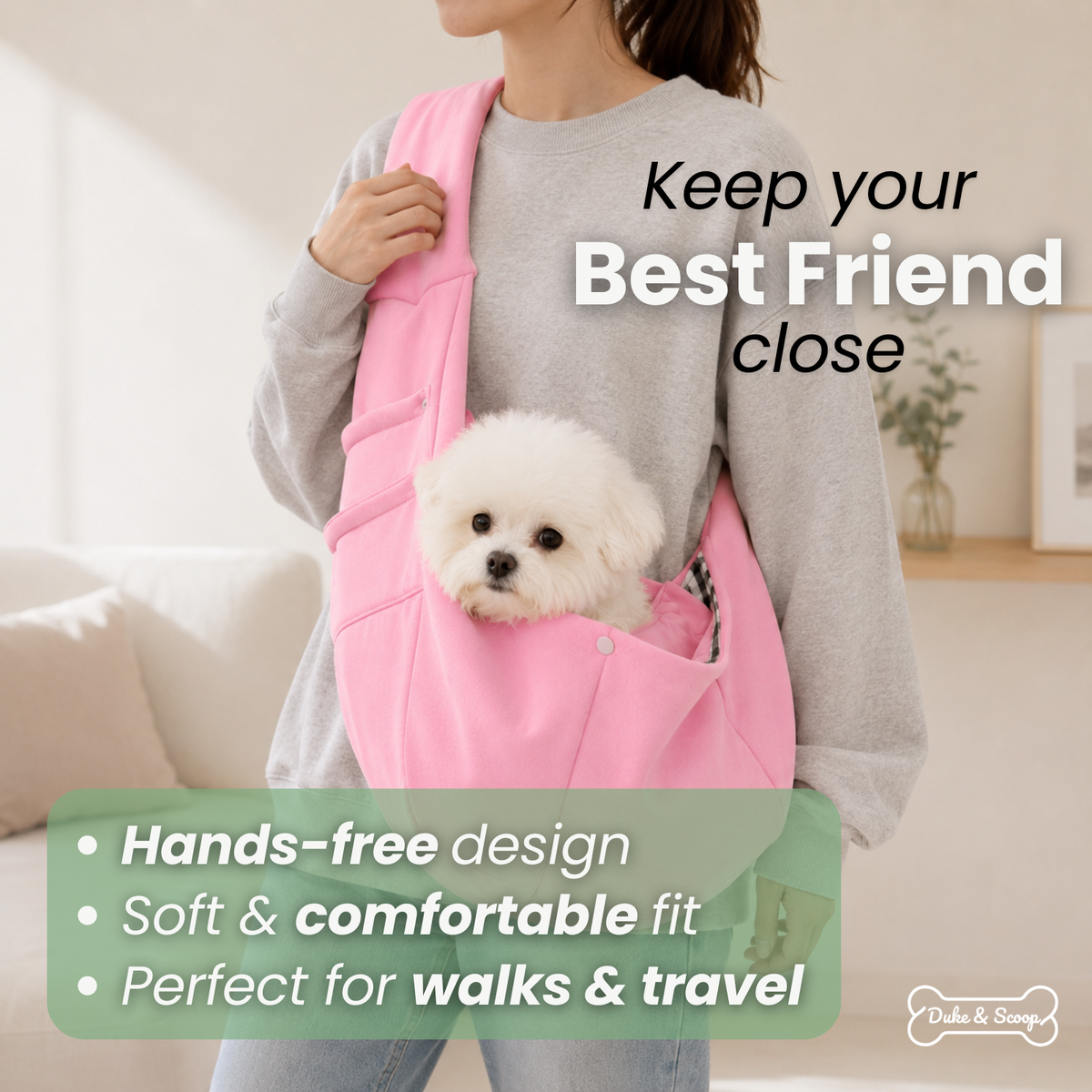 Pet Shoulder Carrier Bag for Dogs & Cats – TransitEase™