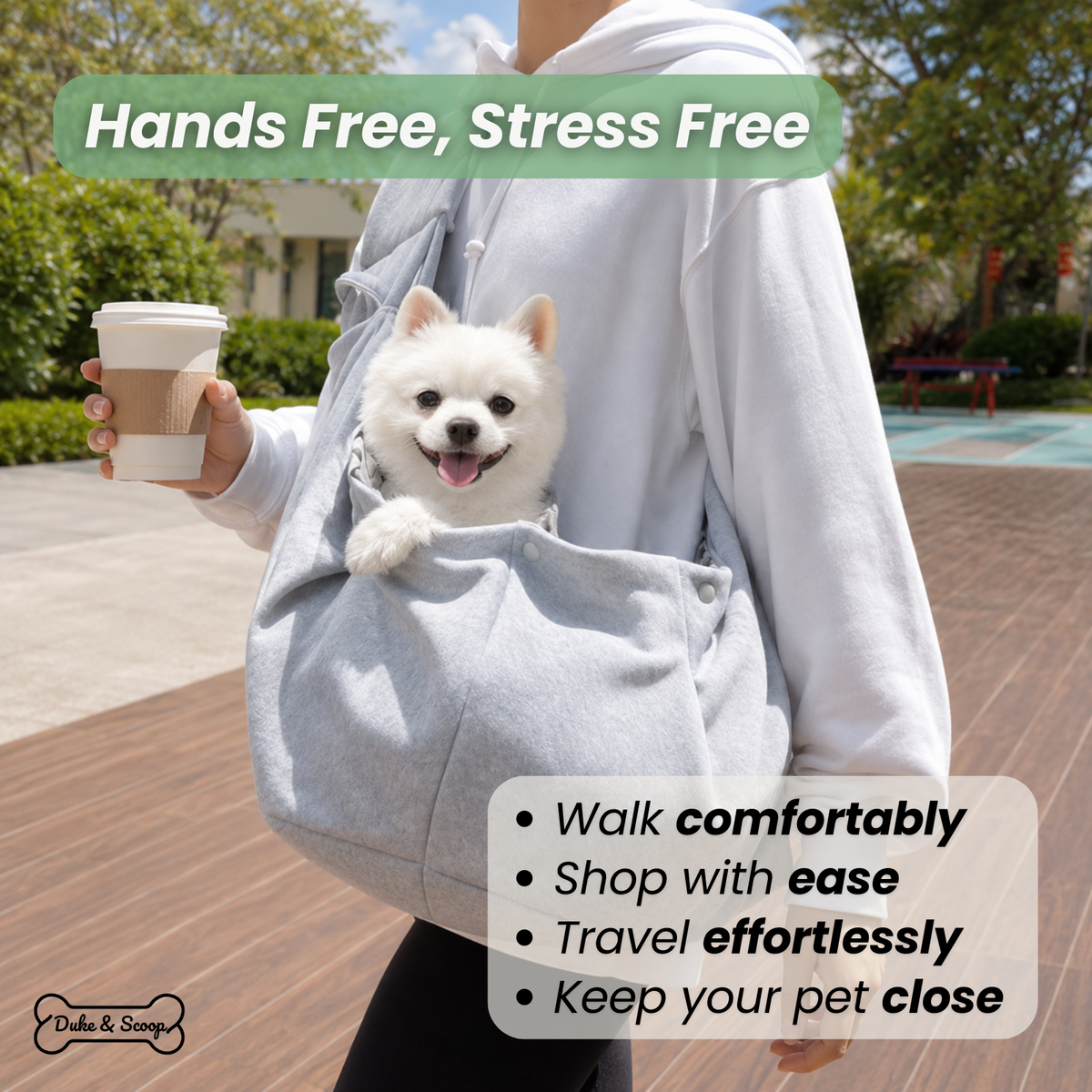 Pet Shoulder Carrier Bag for Dogs & Cats – TransitEase™