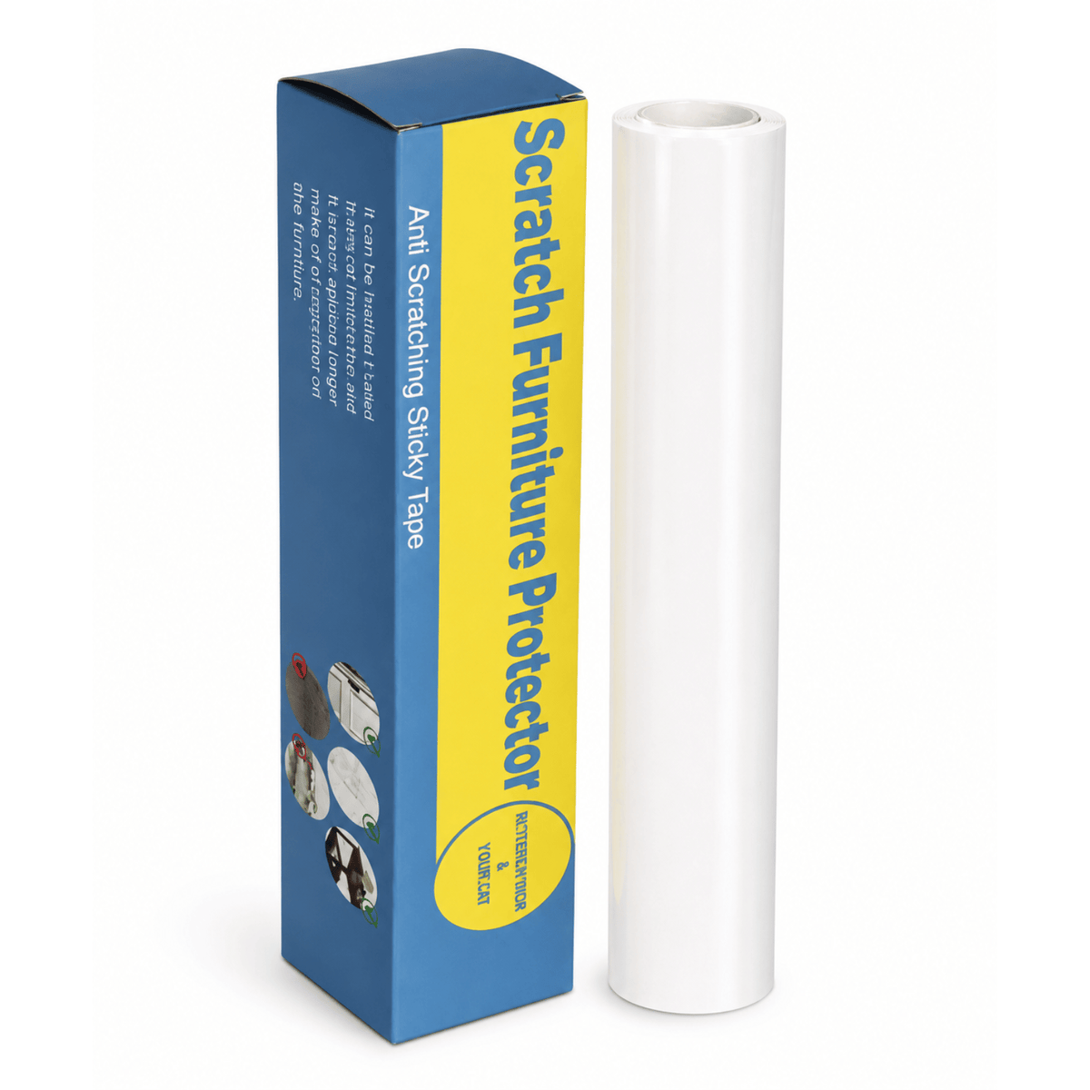 Transparent Cat Scratch Deterrent Tape – EssentialDaily™