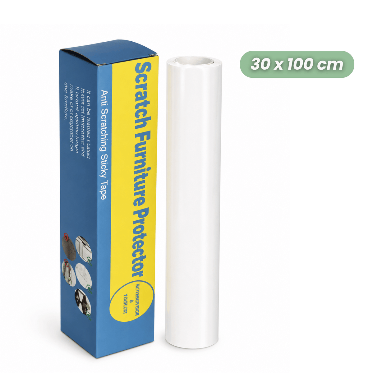 Transparent Cat Scratch Deterrent Tape – EssentialDaily™