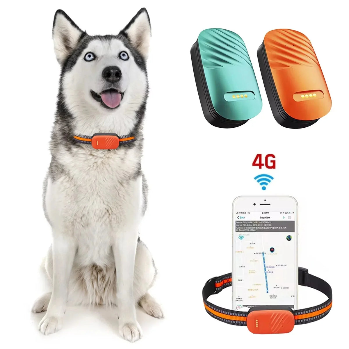 4G GPS Pet Tracker for Dogs & Cats – LocateMate™