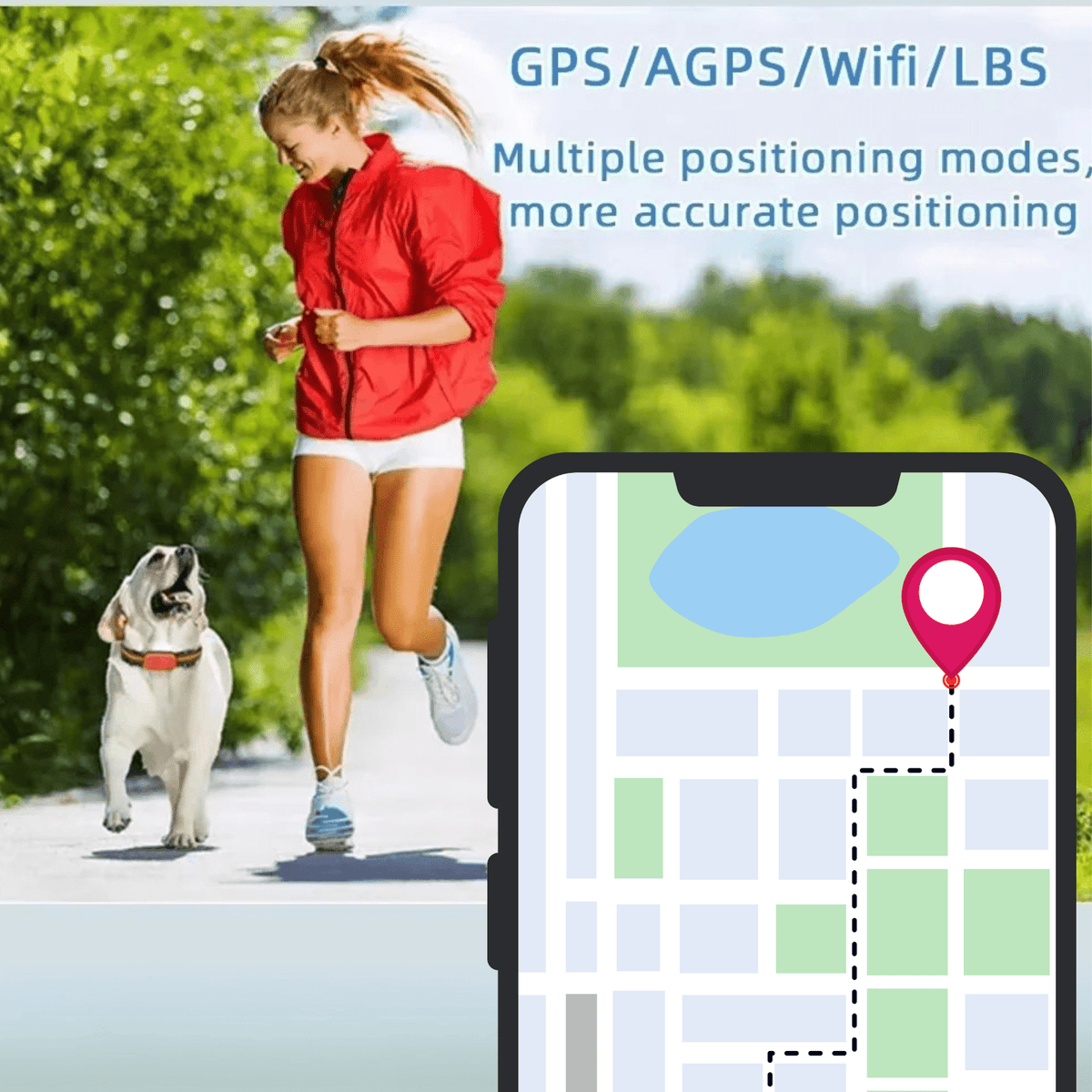 4G GPS Pet Tracker for Dogs & Cats – LocateMate™