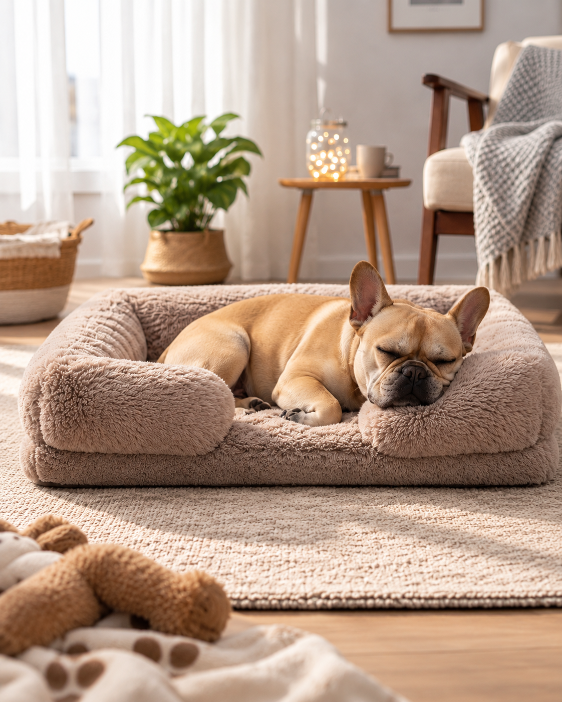 Orthopedic Pet Bed for Dogs & Cats – NestPath™
