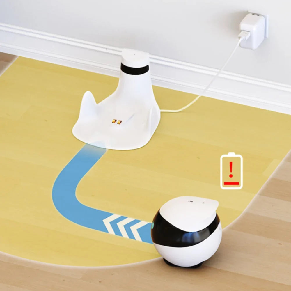 Tailented ScoutPort™ – Mobile Pet Camera Robot with 360° Viewing with 1080P HD Video with Night Vision for Home Pet Monitoring