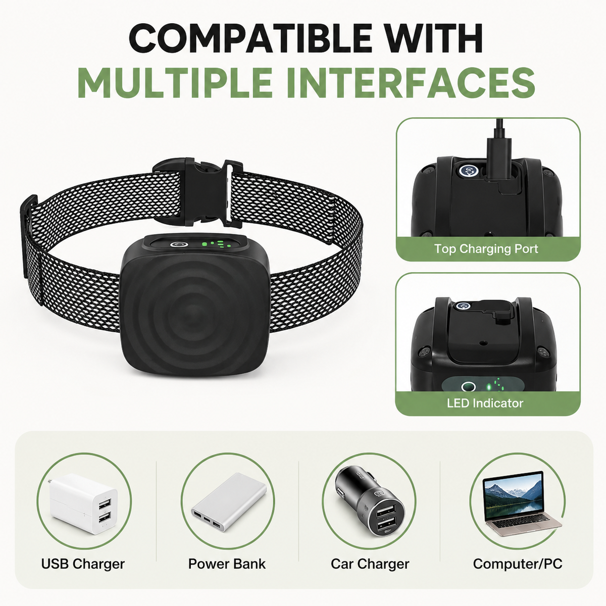 Rechargeable Ultrasonic Anti-Bark Training Device – RouteGlow™