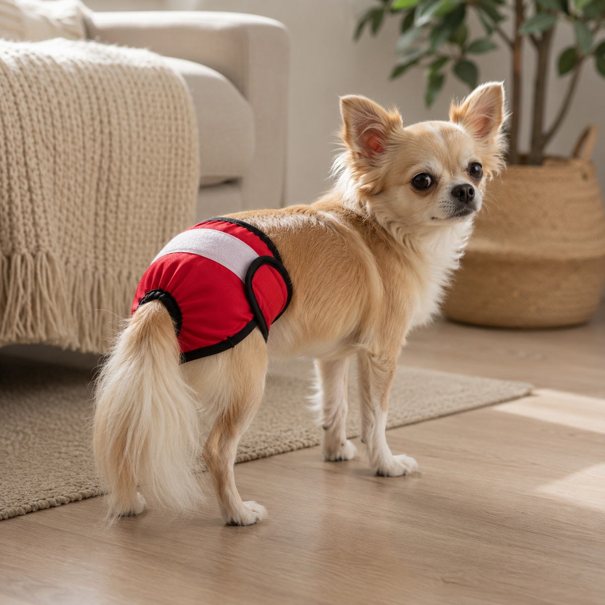 Reusable Pet Diaper for Dogs & Cats – PawHaven™