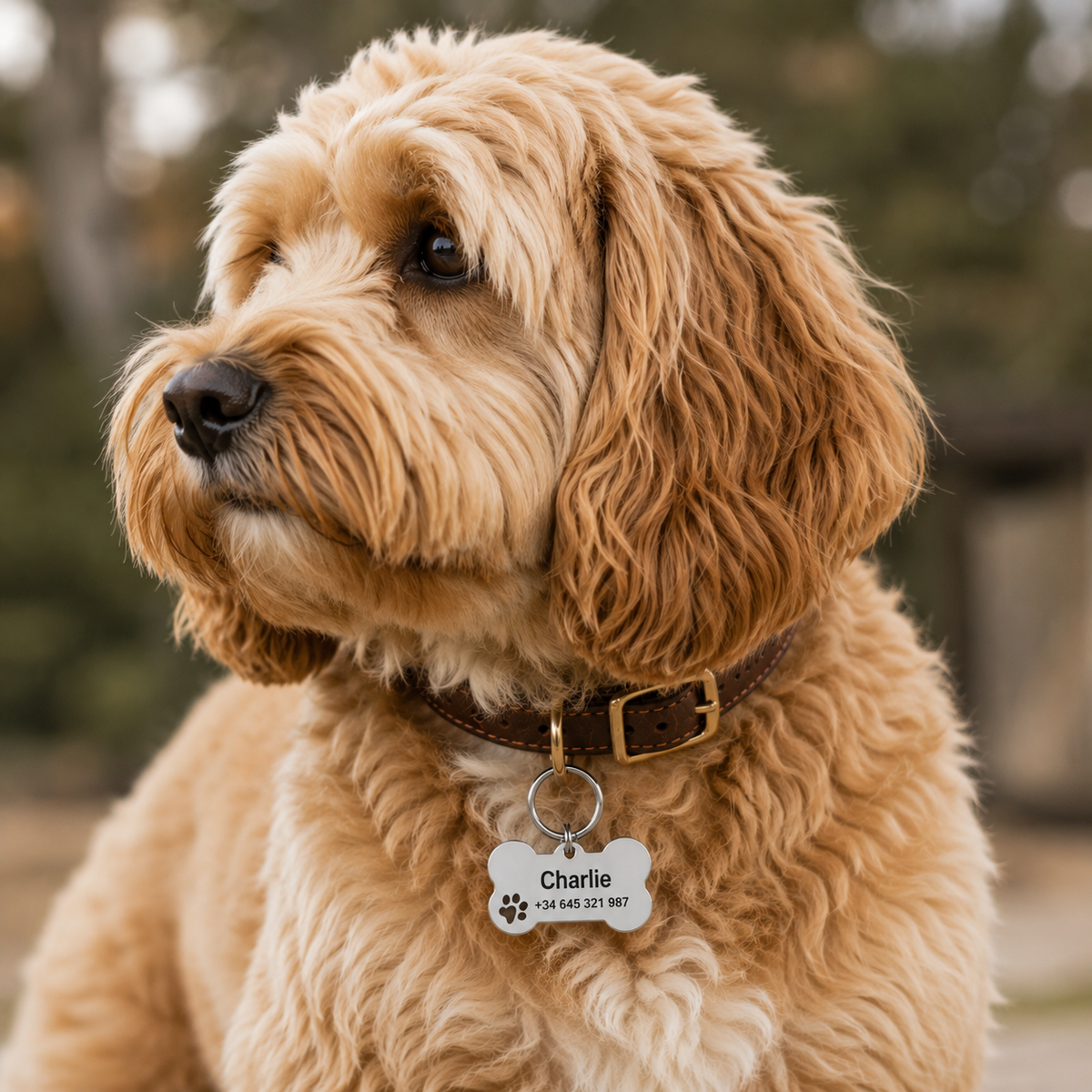 Personalised Stainless Steel Pet ID Tag for Dogs – GuardFresh™