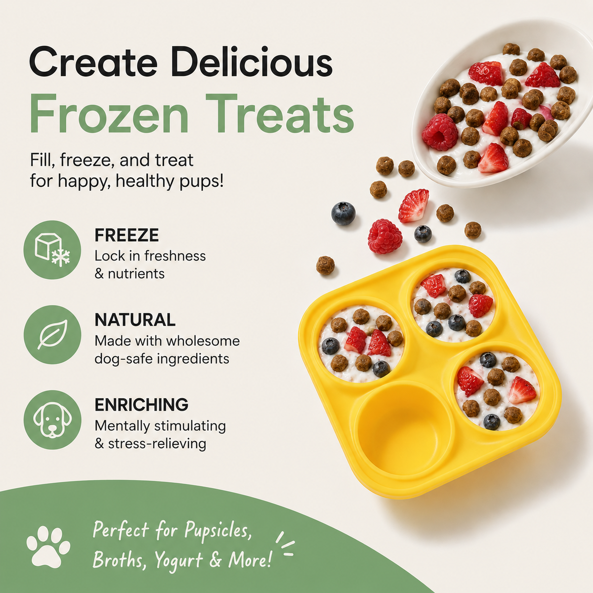 Reusable Frozen Treat Toy for Dogs – FrostTreat™