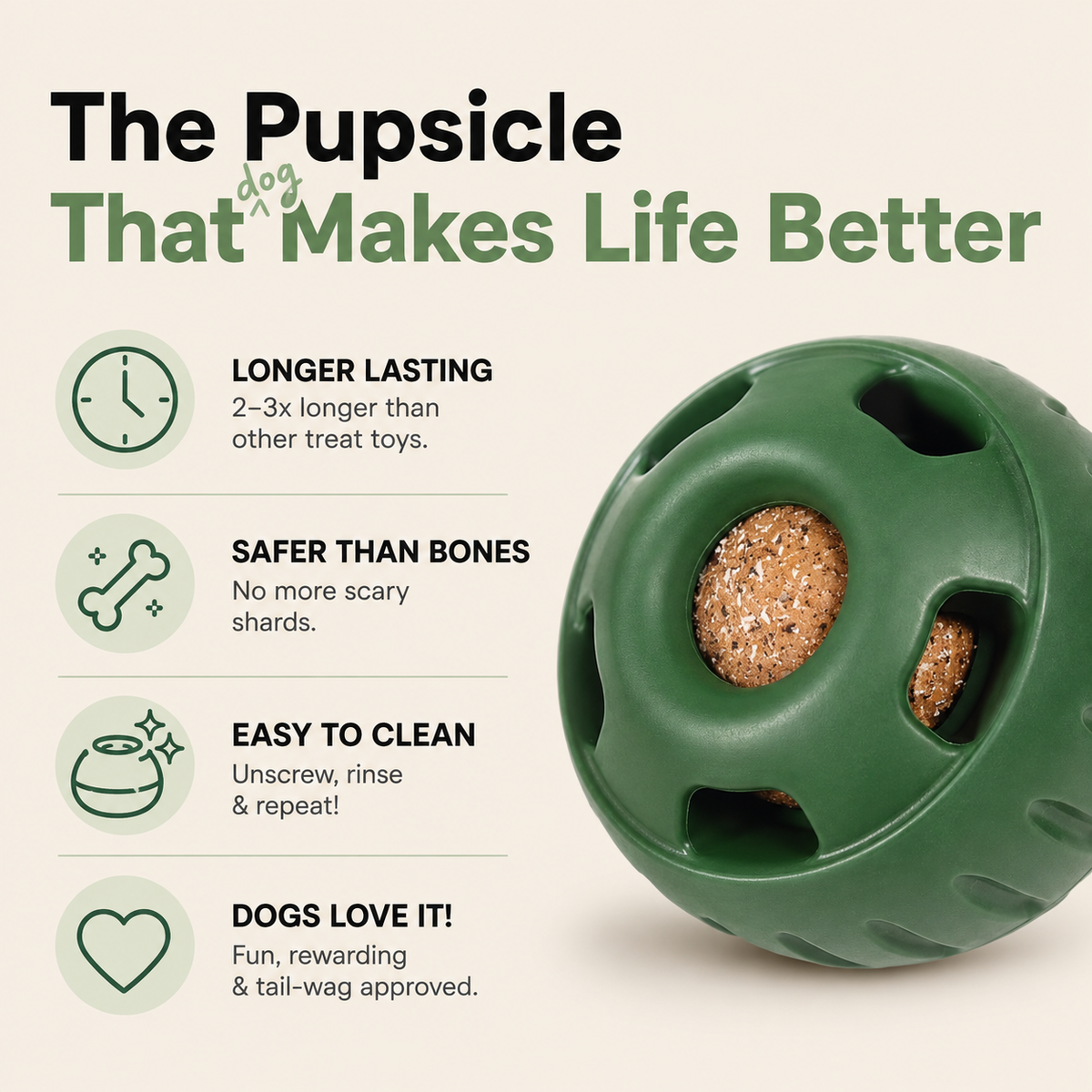 Reusable Frozen Treat Toy for Dogs – FrostTreat™