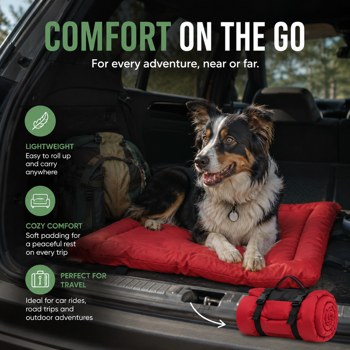 Waterproof Non-Slip Pet Cushion Bed – ComfortWise™