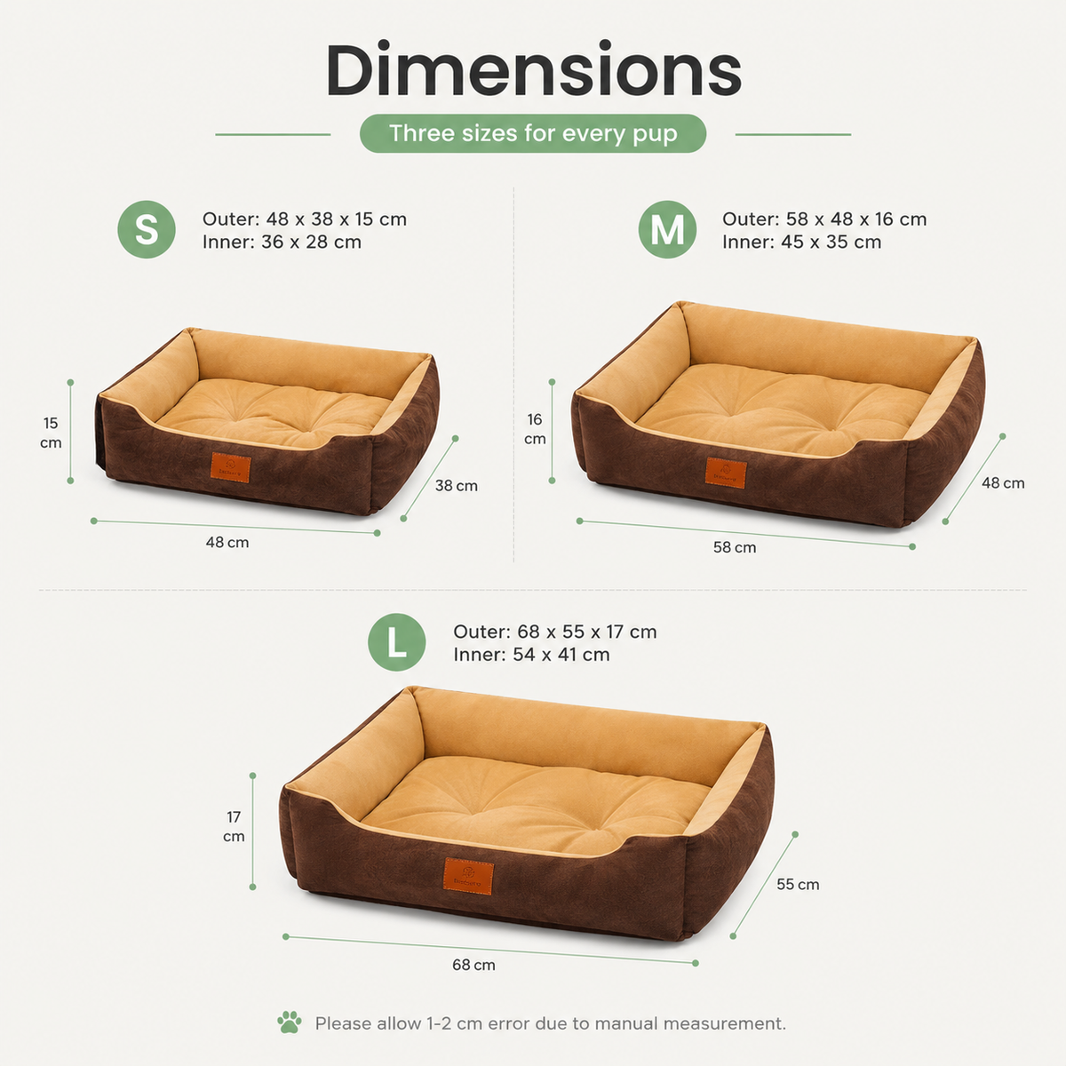 Soft Waterproof Plush Cat Bed – CalmFit™