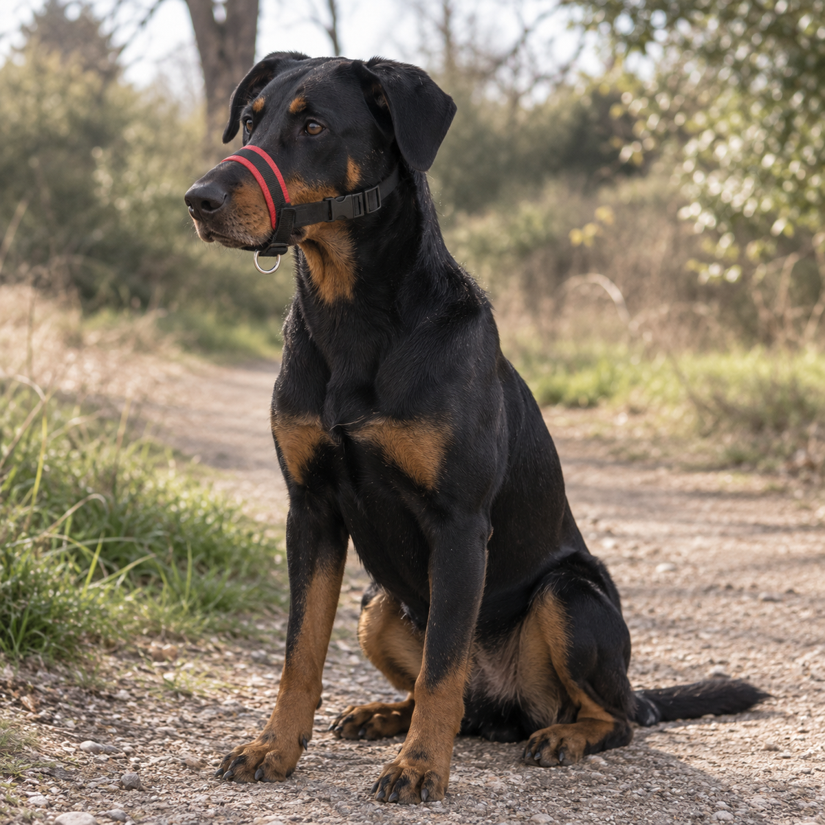 Breathable Nylon Dog Muzzle – MotionPure™