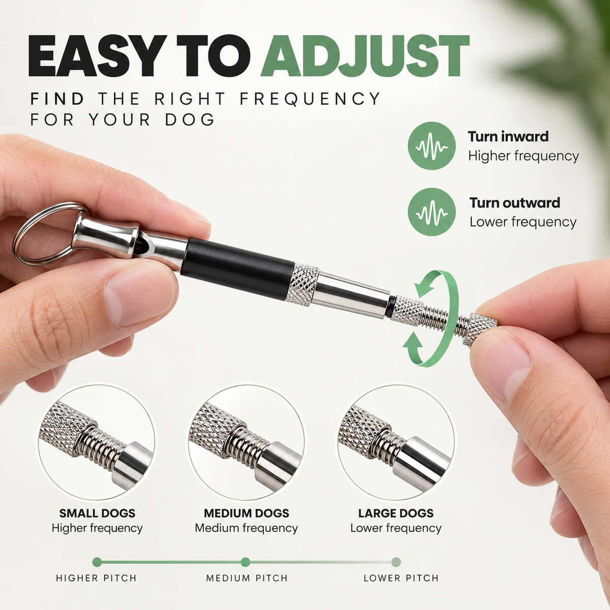 Ultrasonic Dog Training Whistle – TrainWhistle™