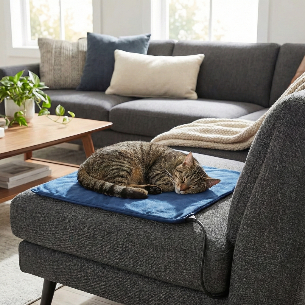 Tailented PureMate™ – Self-Heating Waterproof Pet Comfort Mat for Pets