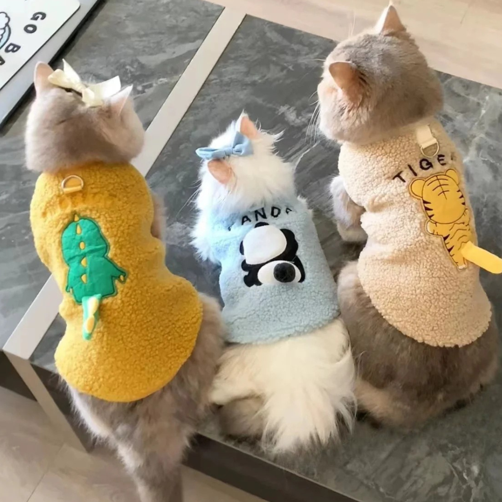 Warm Pet Sweater for Cats – WrapGo™