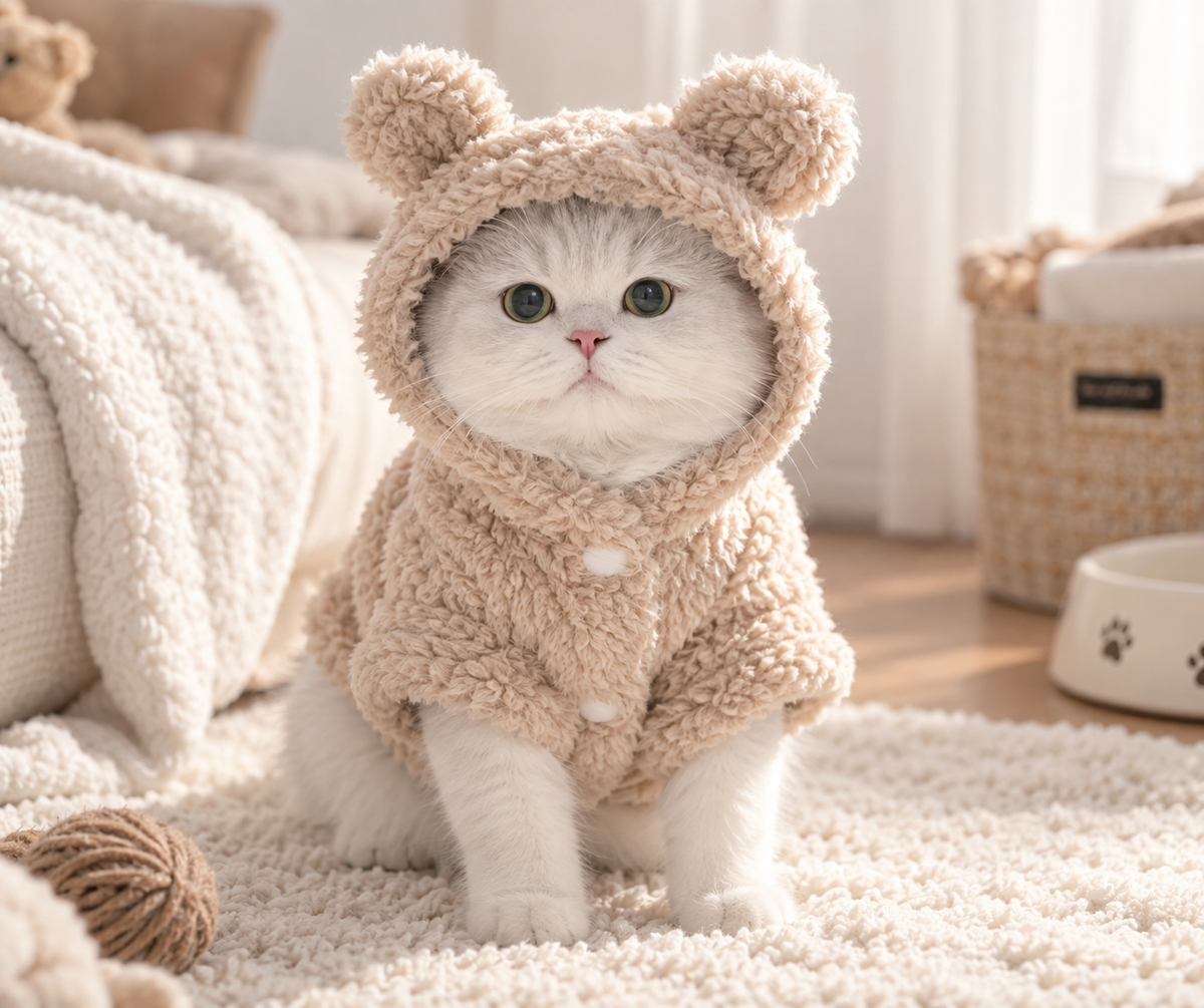 Warm Fleece Pet Hoodie – ShieldSmart™