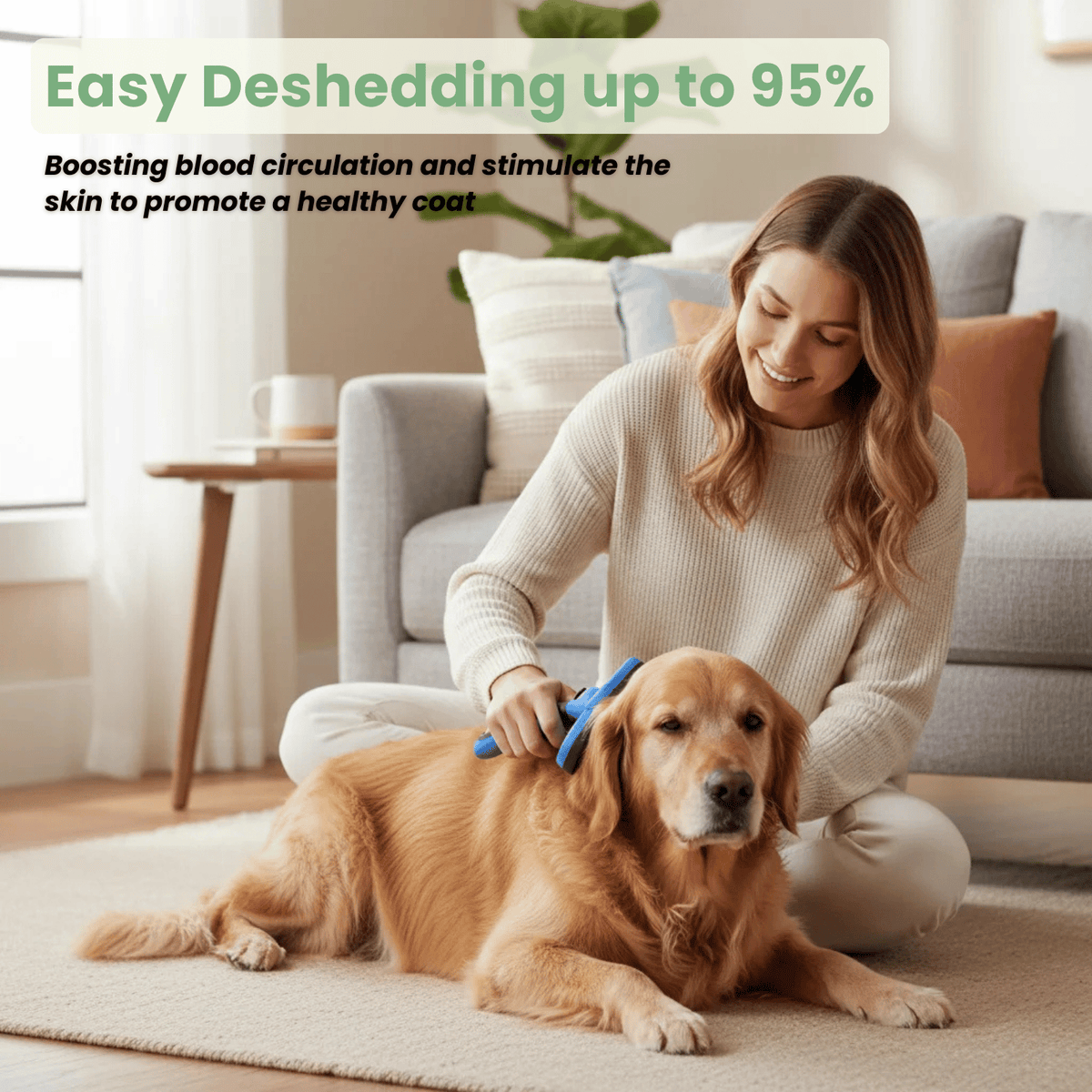 Self-Cleaning Pet Grooming Brush – SmoothWorks™