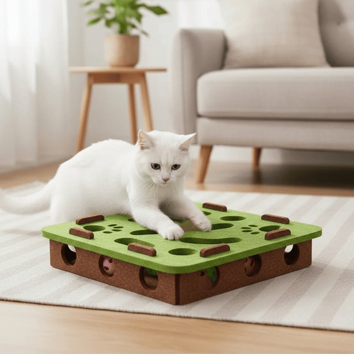 Interactive Cat Puzzle Toy – FetchPro™