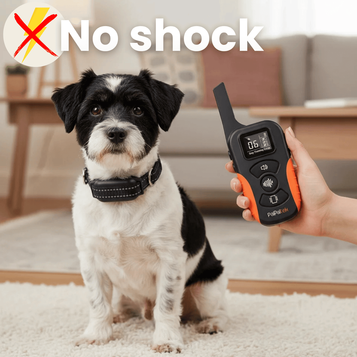 Tailented PawSafe™ – Adjustable Anti-Bark Training Collar for Dogs