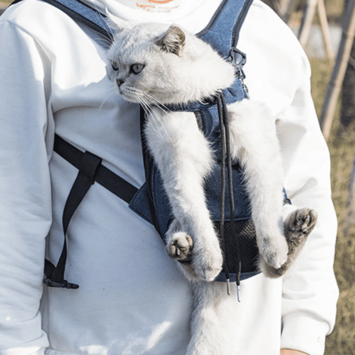 Breathable Pet Carrier Backpack for Dogs & Cats – TransitFresh™